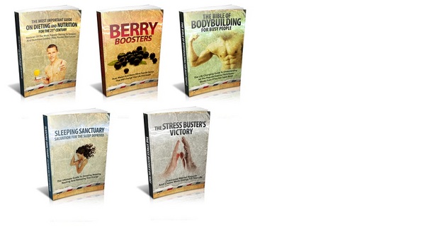 Product picture 5 Package Ebook With MRR Health And Wellness